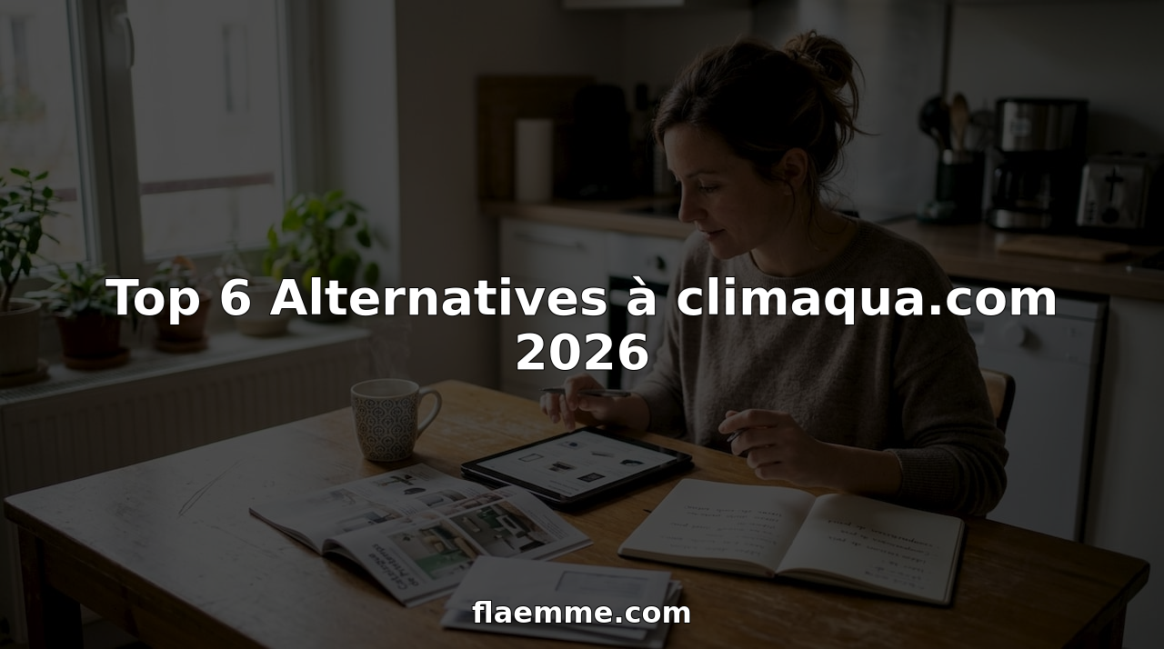 Une femme qui explore les dernières tendances et produits pour décorer son intérieur.