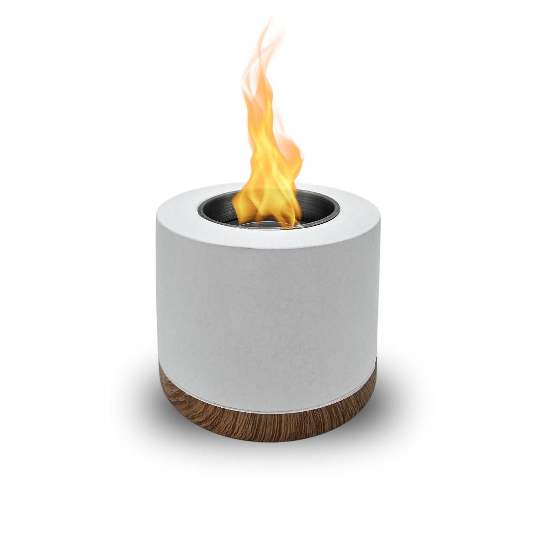 Ardente™ Mini Bio-Ethanol Tabletop Fireplace – White