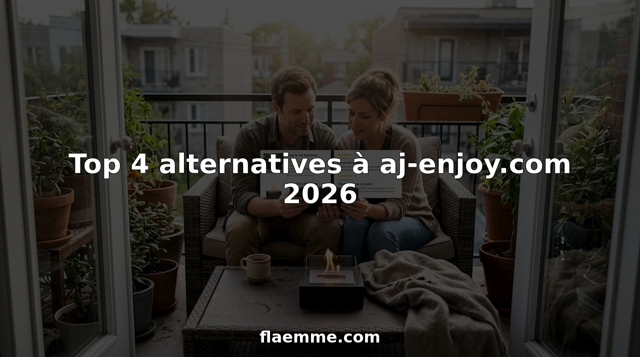 Un couple en train de comparer différents modèles de braseros pour leur terrasse.