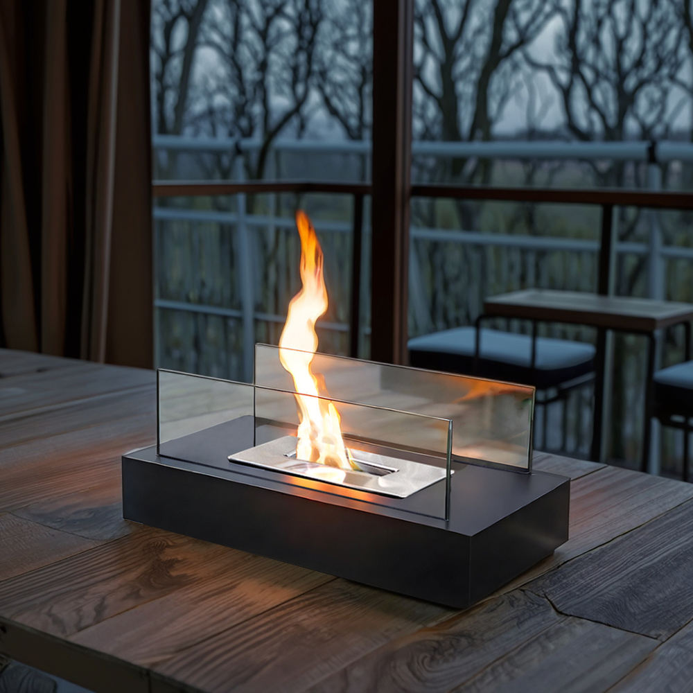 Flaemme Tabletop Fireplace – Rectangular
