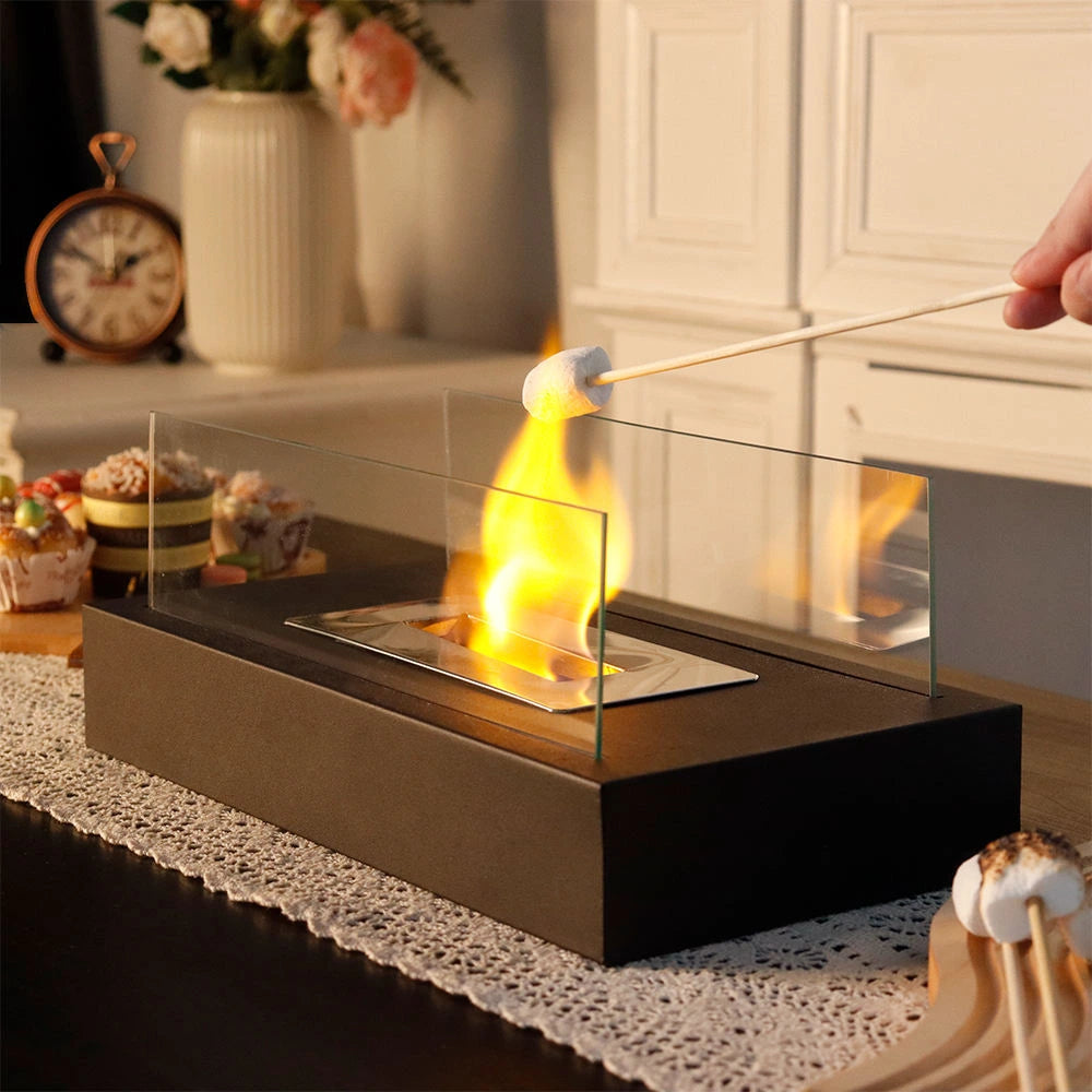 Flaemme Tabletop Fireplace – Rectangular