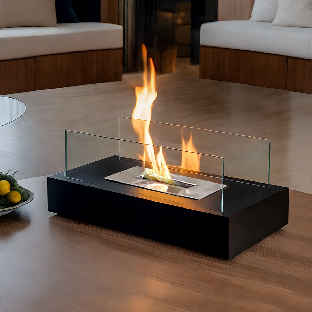 Flaemme Tabletop Fireplace – Rectangular