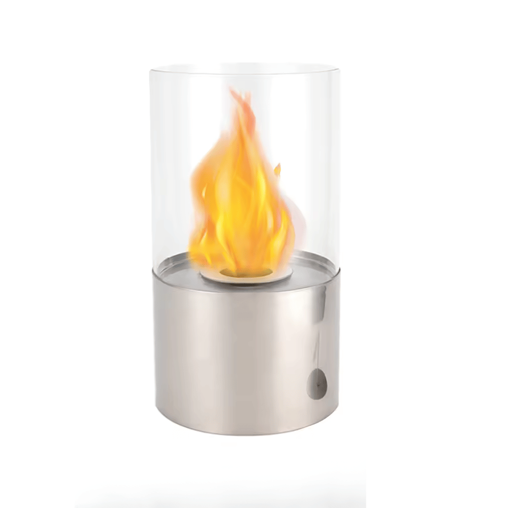 Flaemme Bio Ethanol Tabletop Fireplace - Stainless Steel